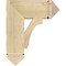Ekena Millwork Imperial Arts & Crafts Rough Sawn Bracket, Douglas Fir, 6"W x 18"D x 22"H BKT06X18X22IMP03RDF - alternate 3